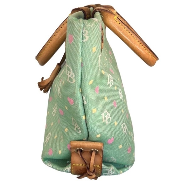 Dooney & Bourke‎ Canvas & Leather Heart Tassel Purse - Picture 3 of 13